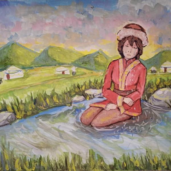 Legend about the origin of the name of Ayagoz River